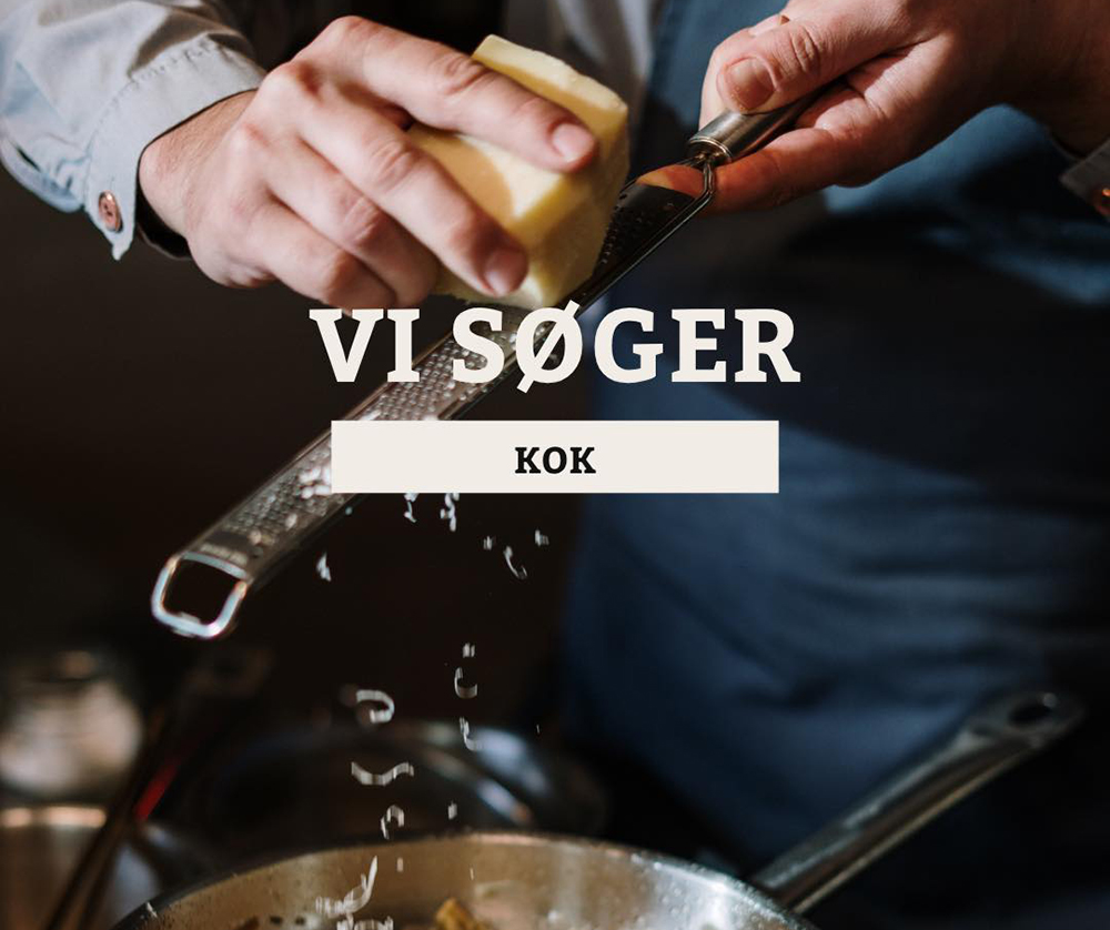 Vi søger en dygtig kok